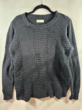 Hollister Gray Crew Neck Sweater